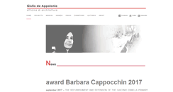 Desktop Screenshot of deappolonia-arch.com
